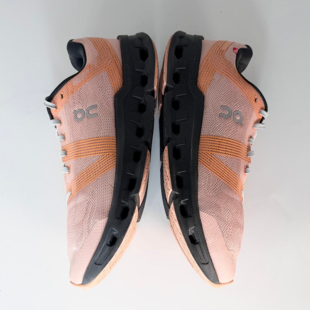 On Cloud Cloudrgo Running Sneakers Shoes Orange Black 55.98622 Women 10.5 - Picture 7 of 13